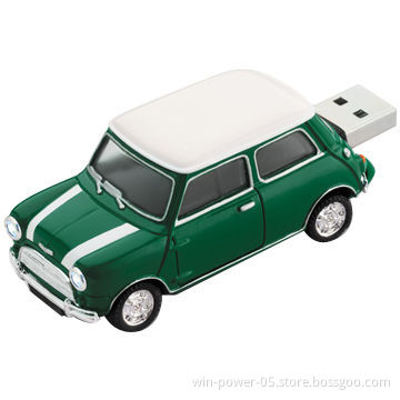 USB Flash Sticks in Car Shape, USB2.0/3.0 Interface, 1 to 64GB Capacity Range, CE/FCC/RoHS Certified